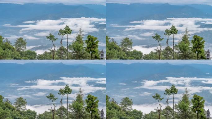 尼泊尔 纳加阔特 喜马拉雅山脉 山间云雾