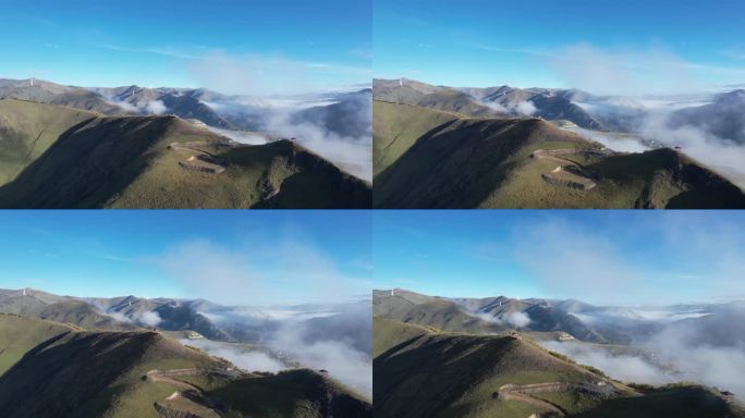 四川高原高山风景