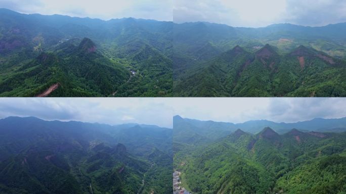 [4K]航拍素材.天水麦积山风光