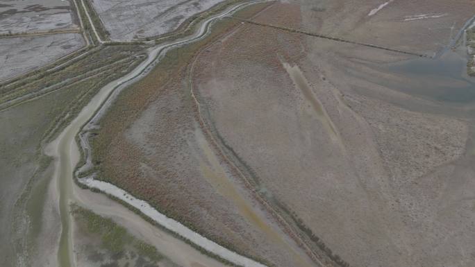 新疆阿拉尔叶尔羌河汇入阿克苏河 4K航拍