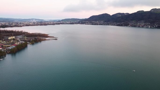 瑞士的4K无人机画面