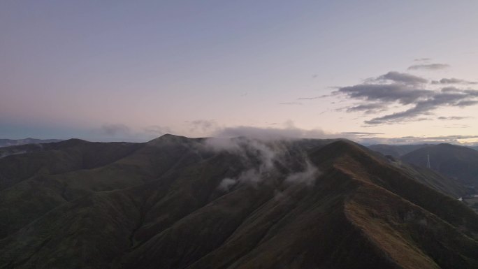 高山日出云海