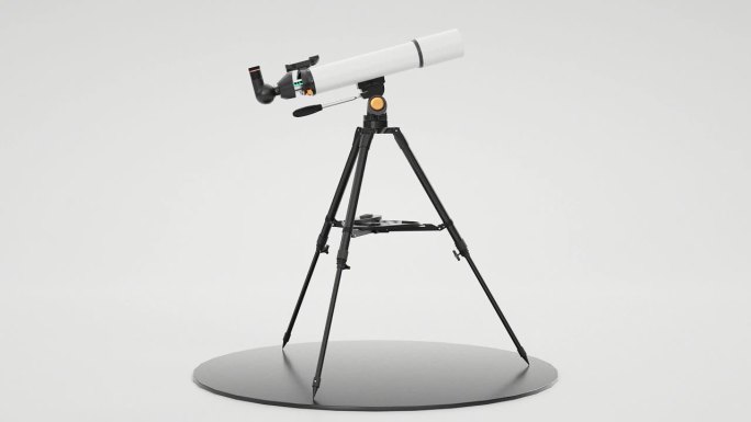 天文望远镜C4D模型