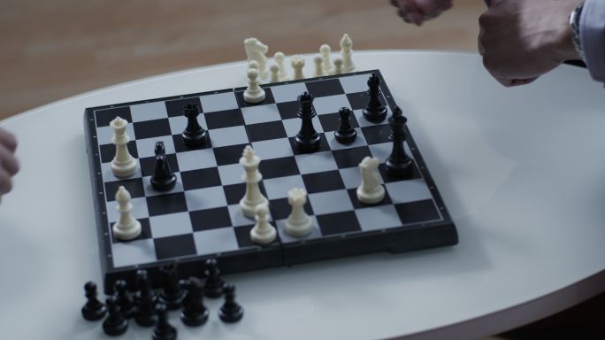 国际象棋棋盘特写