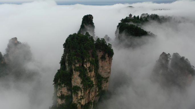 宣传片风景素材 大美张家界云海 大好河山