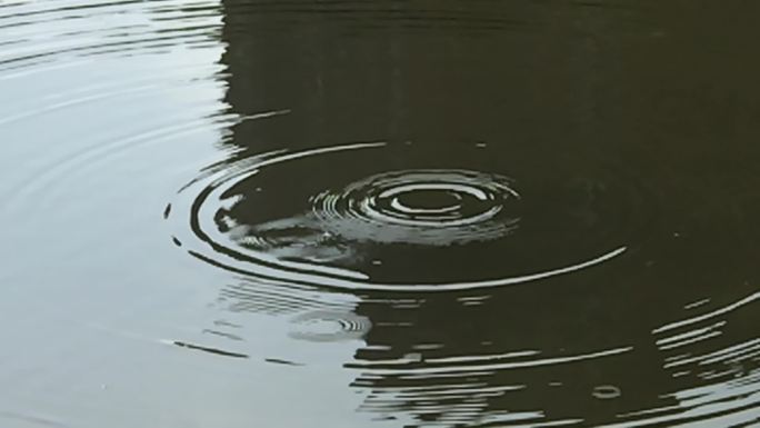 水滴 水面 水圈