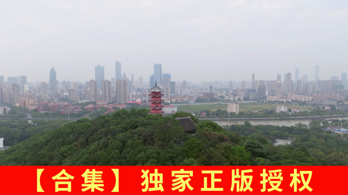 【5k合集】航拍惠山古镇及无锡城市风光