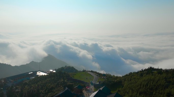 湖南郴州回龙山云流移动延时