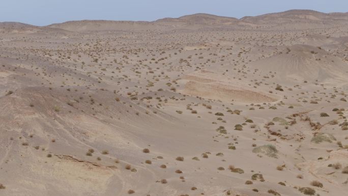 沙漠 雅丹 无人区 风蚀地貌