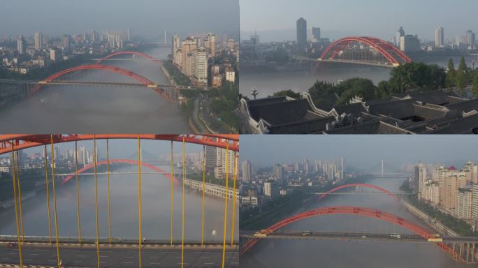 4k起雾的南门桥