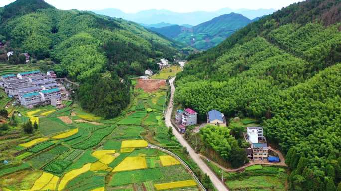 浙江黄岩西部山区，富山乡，自然风光