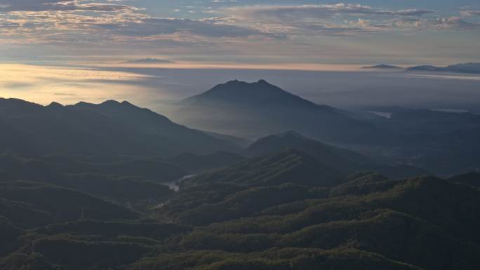 8K泰山航拍云海