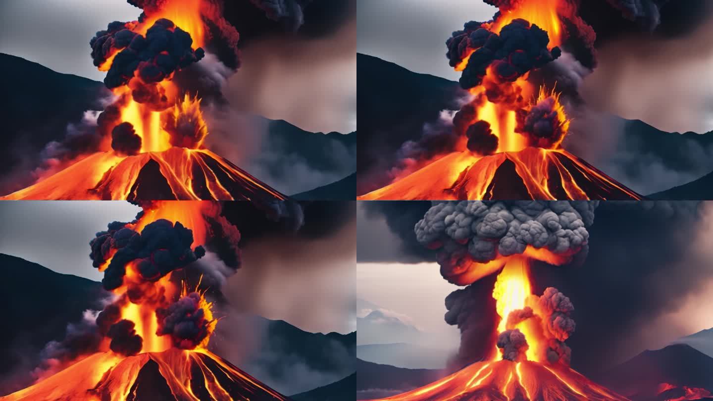 火山喷发