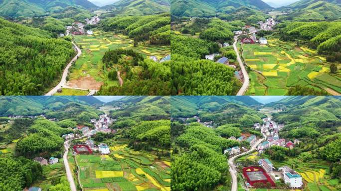 浙江黄岩西部山区，富山乡，自然风光