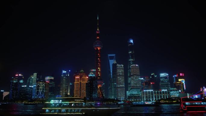 上海三件套外滩十八号东方明珠上海中心大厦