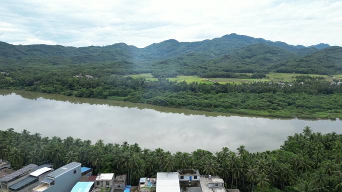 万泉河  琼海  村庄