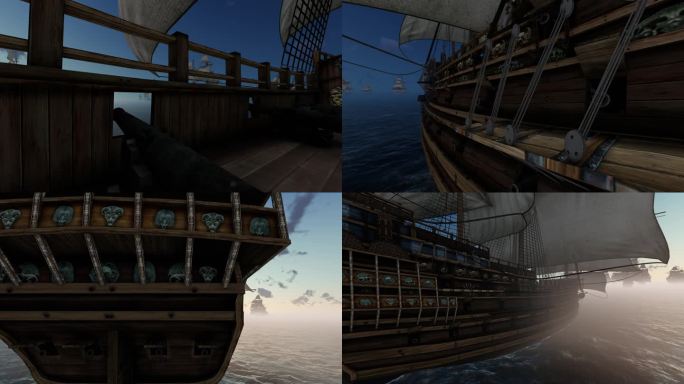 帆船 古代战船