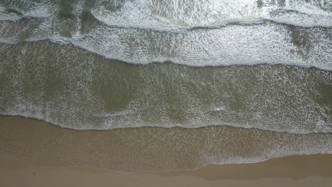 文昌月亮湾  月亮湾海滩 海浪