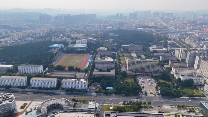 矿大 矿大文昌校区 老矿大 科技园 航拍