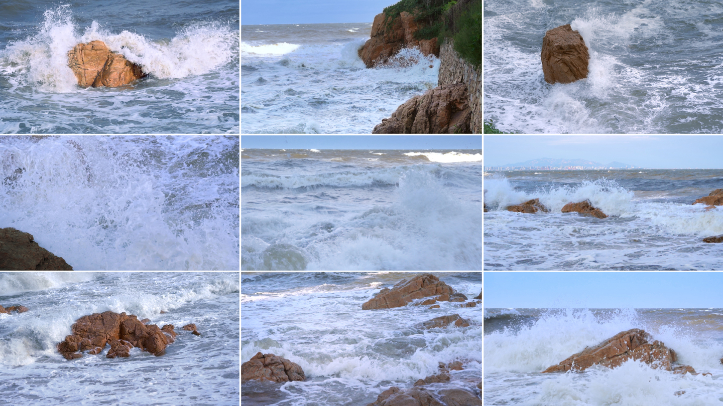 大海 海浪 巨浪 海风