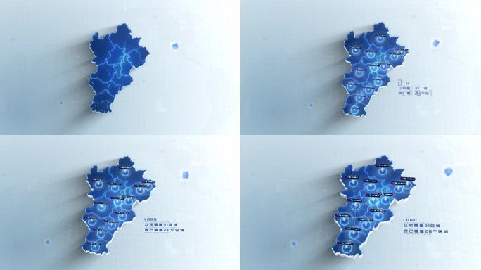 京津冀地图河北地图辐射覆盖遍布区位坐标