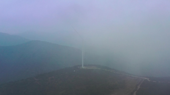 浙江黄岩西部山区，大寺基，风车