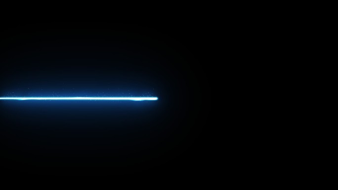 蓝色粒子拖尾光效光束光柱光线线条