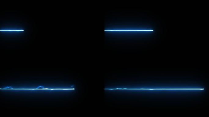 蓝色粒子拖尾光效光束光柱光线线条