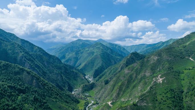 甘南州夏河县清水沟延时