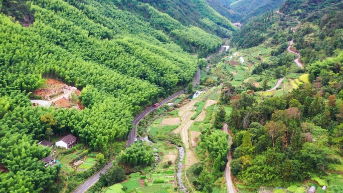 浙江黄岩西部山区，富山乡，决要村