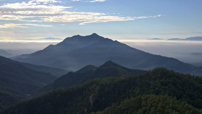 8K泰山航拍云海