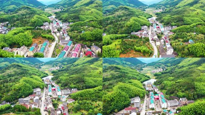 浙江黄岩西部山区，富山乡，自然风光