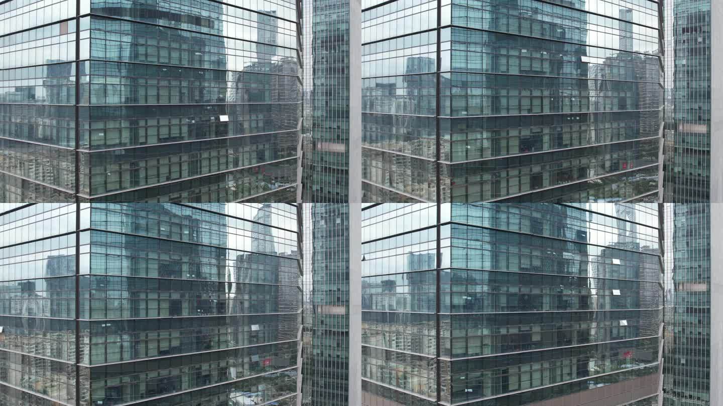 4K建筑抽象艺术玻璃幕墙幕墙玻璃