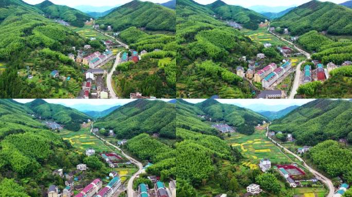 浙江黄岩西部山区，富山乡，自然风光