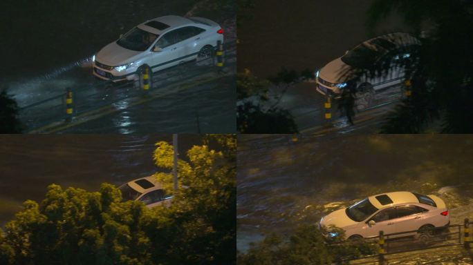 雨夜开车