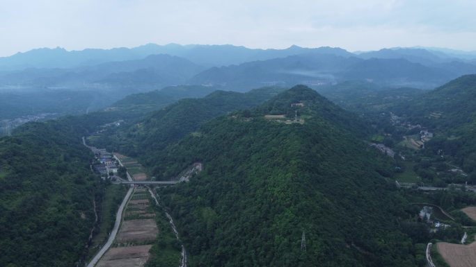 秦岭山区基建