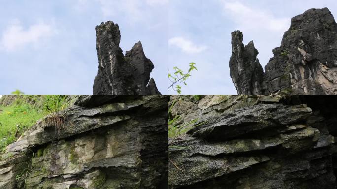 C湖南花垣苗疆森林山石