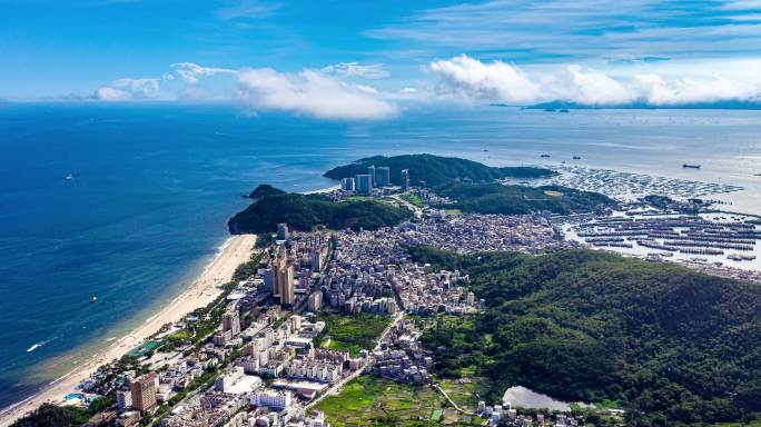 广东阳江海陵岛旅游景区风光