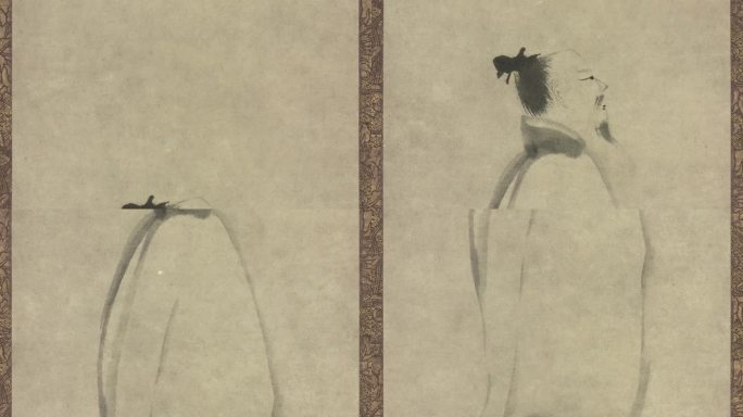 【含ae工程】宋 梁楷 李白行吟图