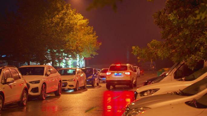 雨夜城市情绪氛围感空镜