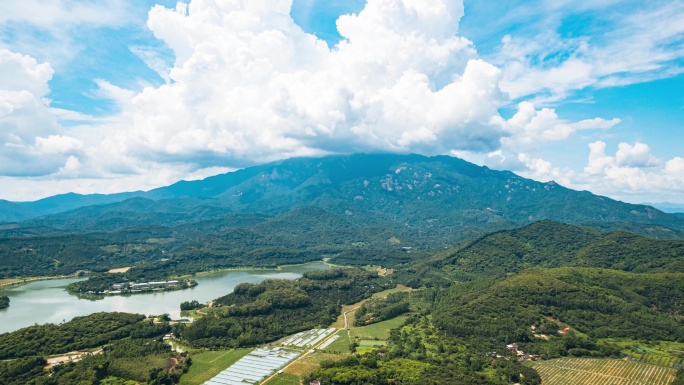 8K自然风光广东惠州罗浮山5A景区延时