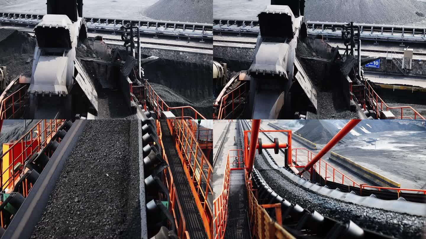 取料机皮带运输煤炭