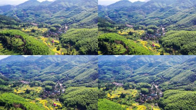 浙江黄岩，富山乡，山区风景