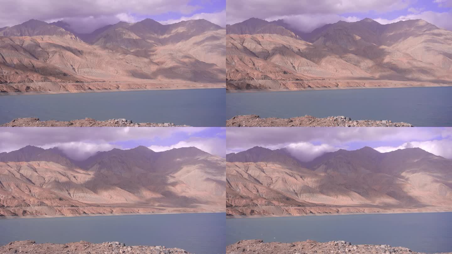 班迪尔蓝湖延时 空镜 风景 中国新疆