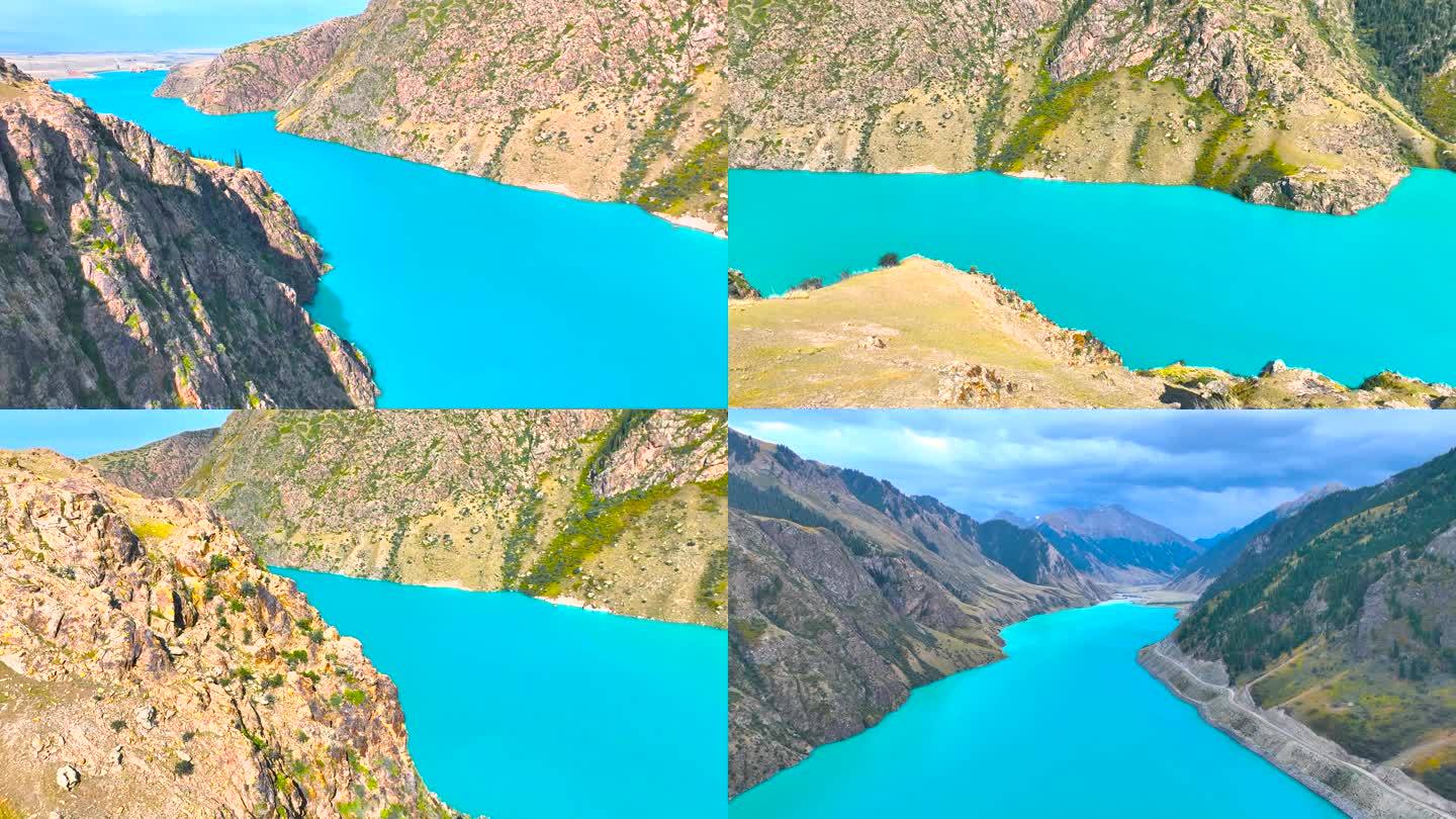 新疆昭苏玉湖风景区宣传片【4K】唯美航拍