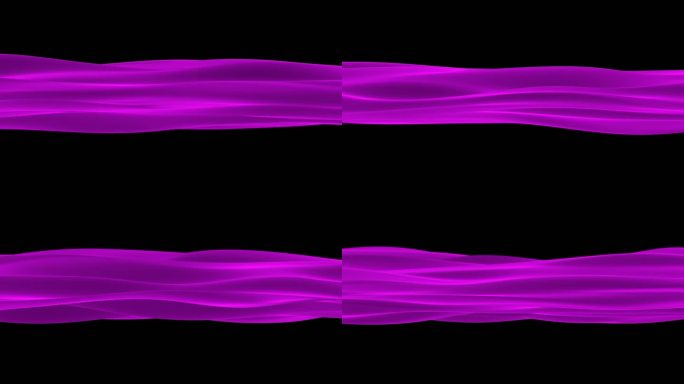 4K紫色绸缎飘舞带通道无缝循环