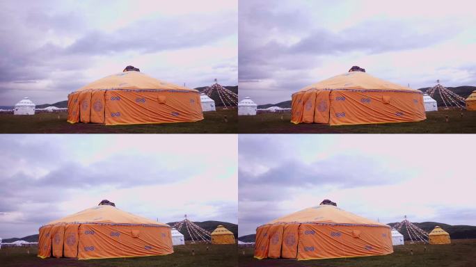 草原上的帐篷