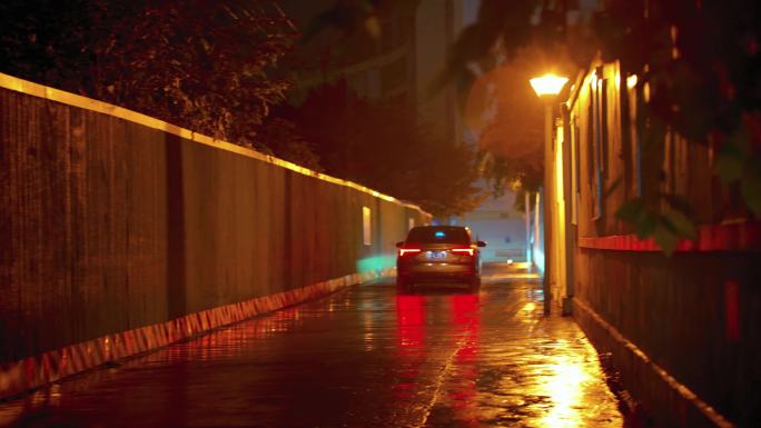 雨夜城市情绪氛围感空镜