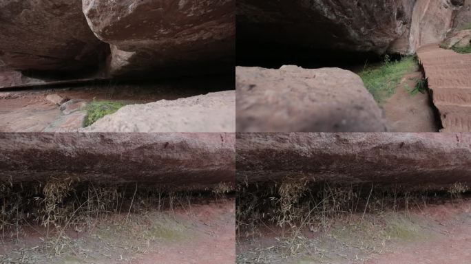 C安徽黄山石堆高清实拍视频