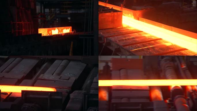 炼钢厂钢条生产车间 轧钢条钢棍